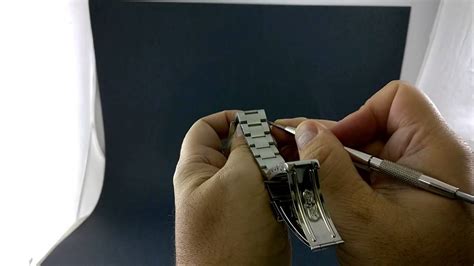 removing rolex bracelet without undoing clasp|rolex bracelet removal tool.